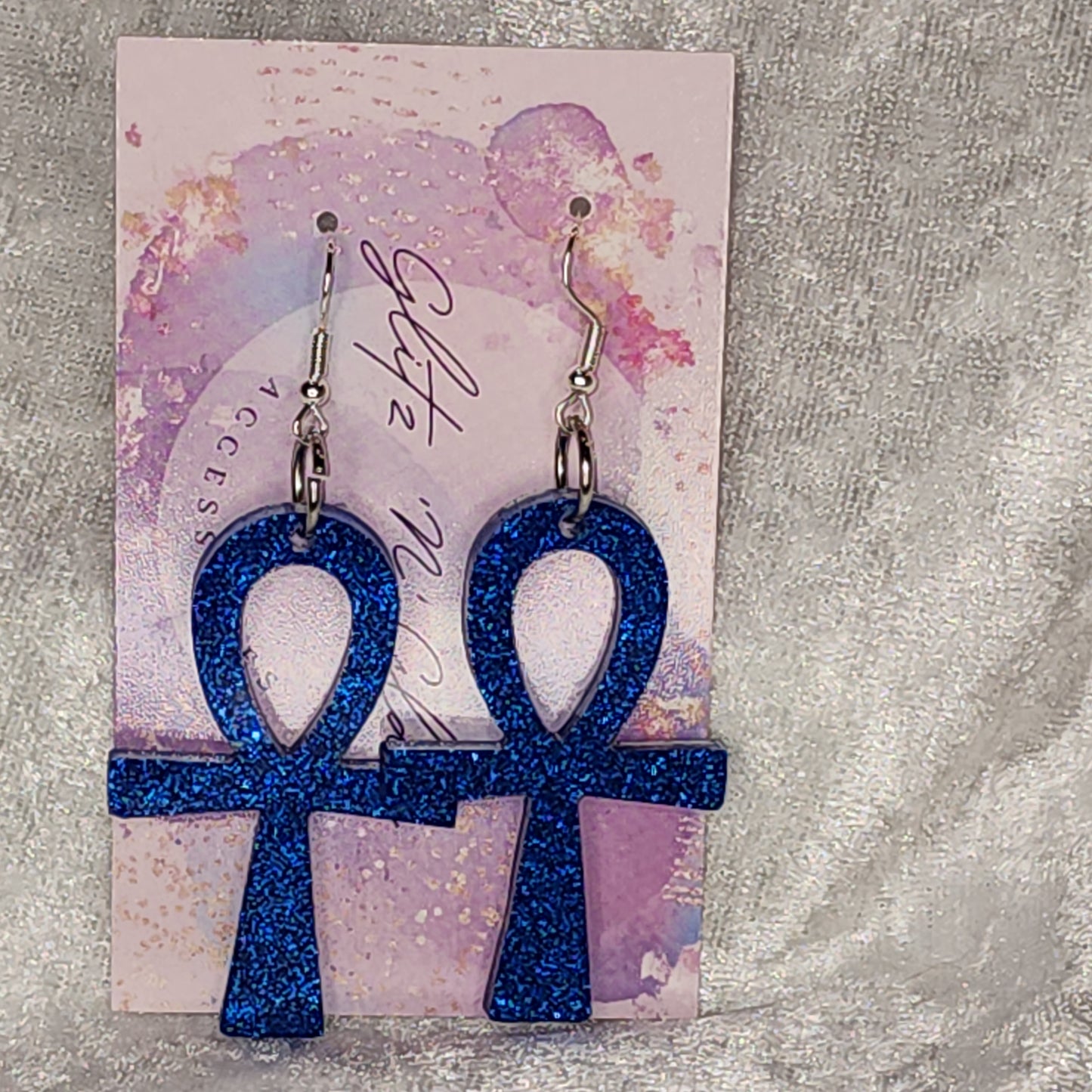 Ankh #2 Dangle Earrings