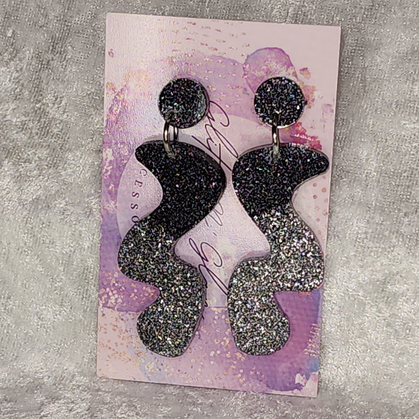 Wiggle #7 Dangle Earrings