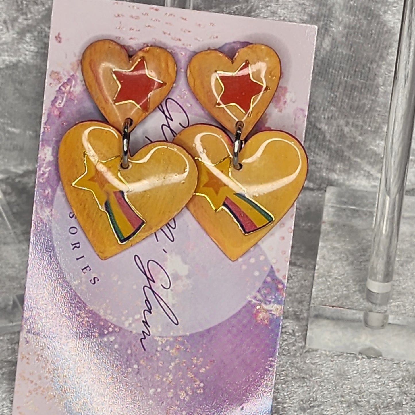 Wooden Earrings #15 Dangle Earrings