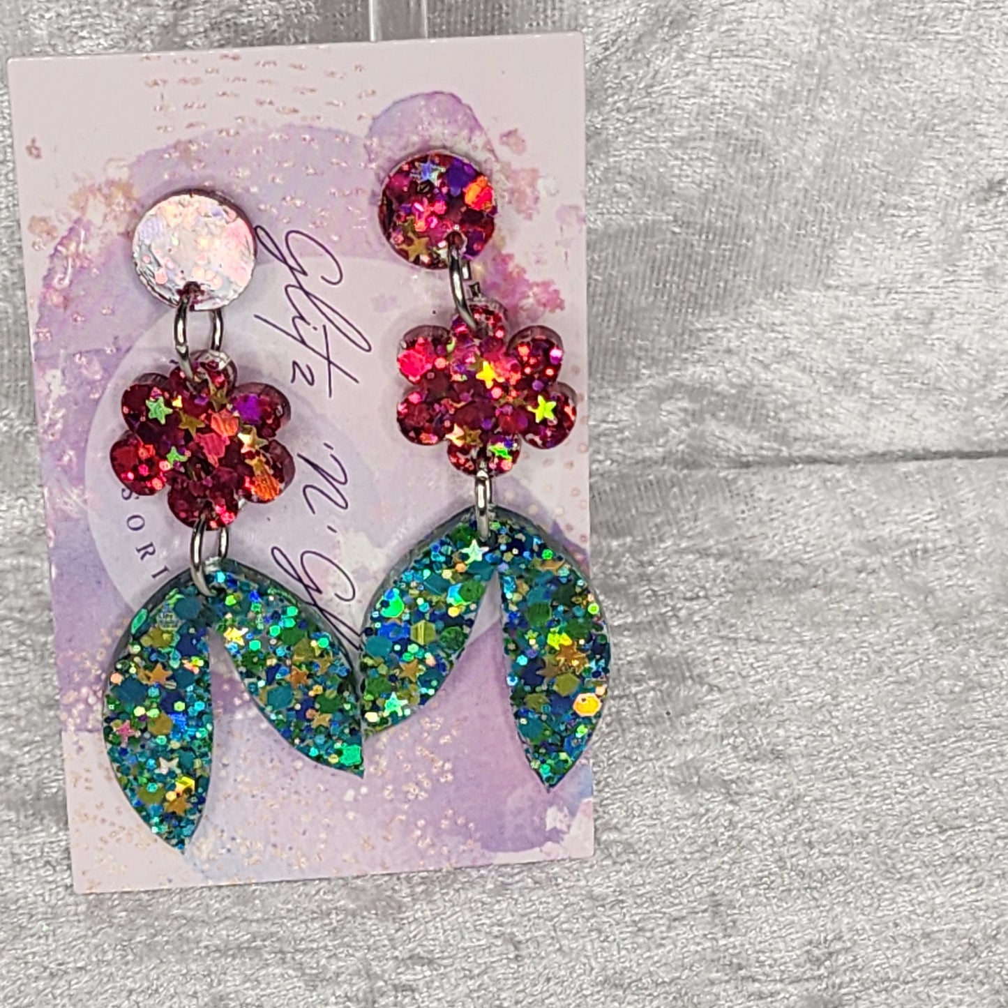 Petal #6 Dangle Earrings