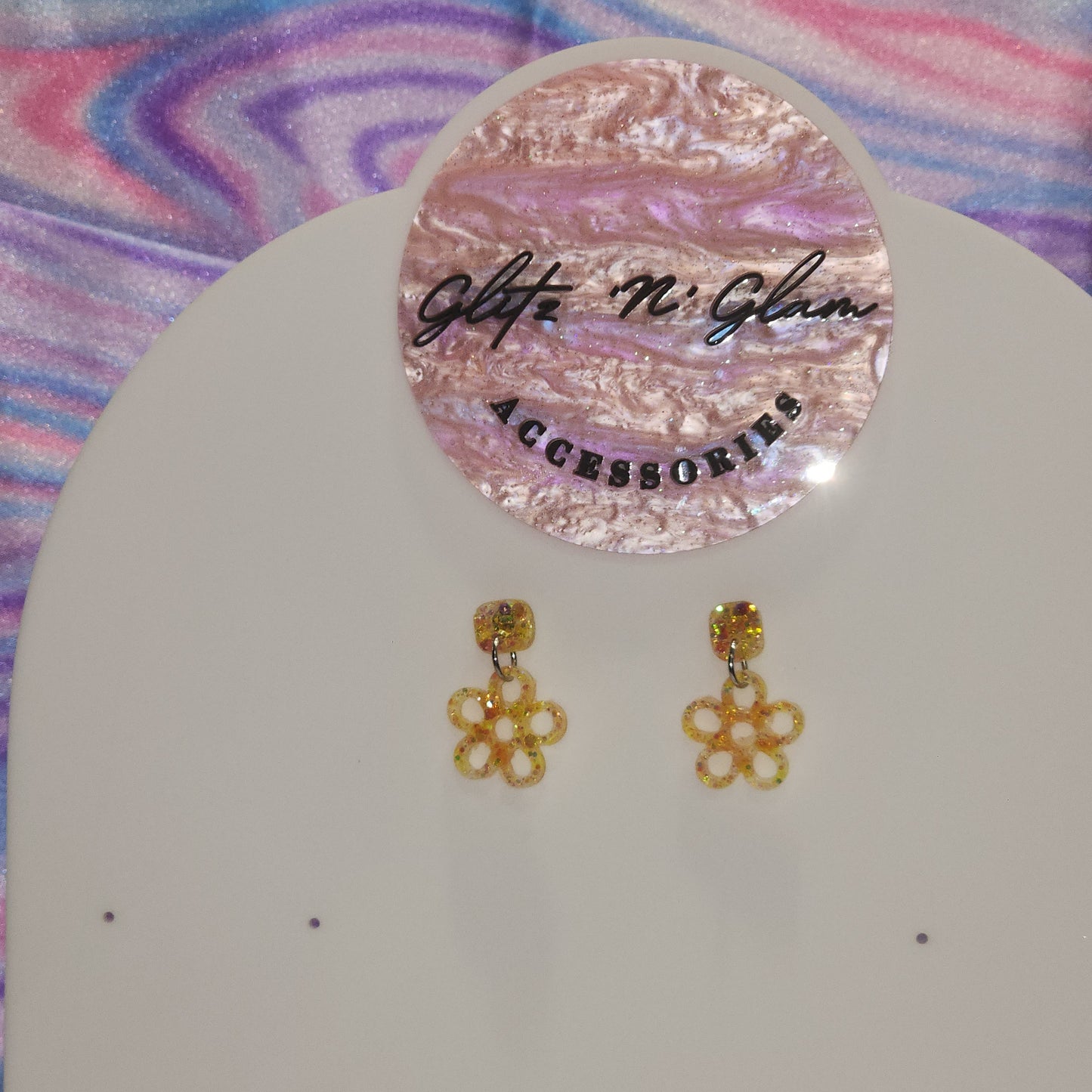 Daisy #2 Dangle Earrings