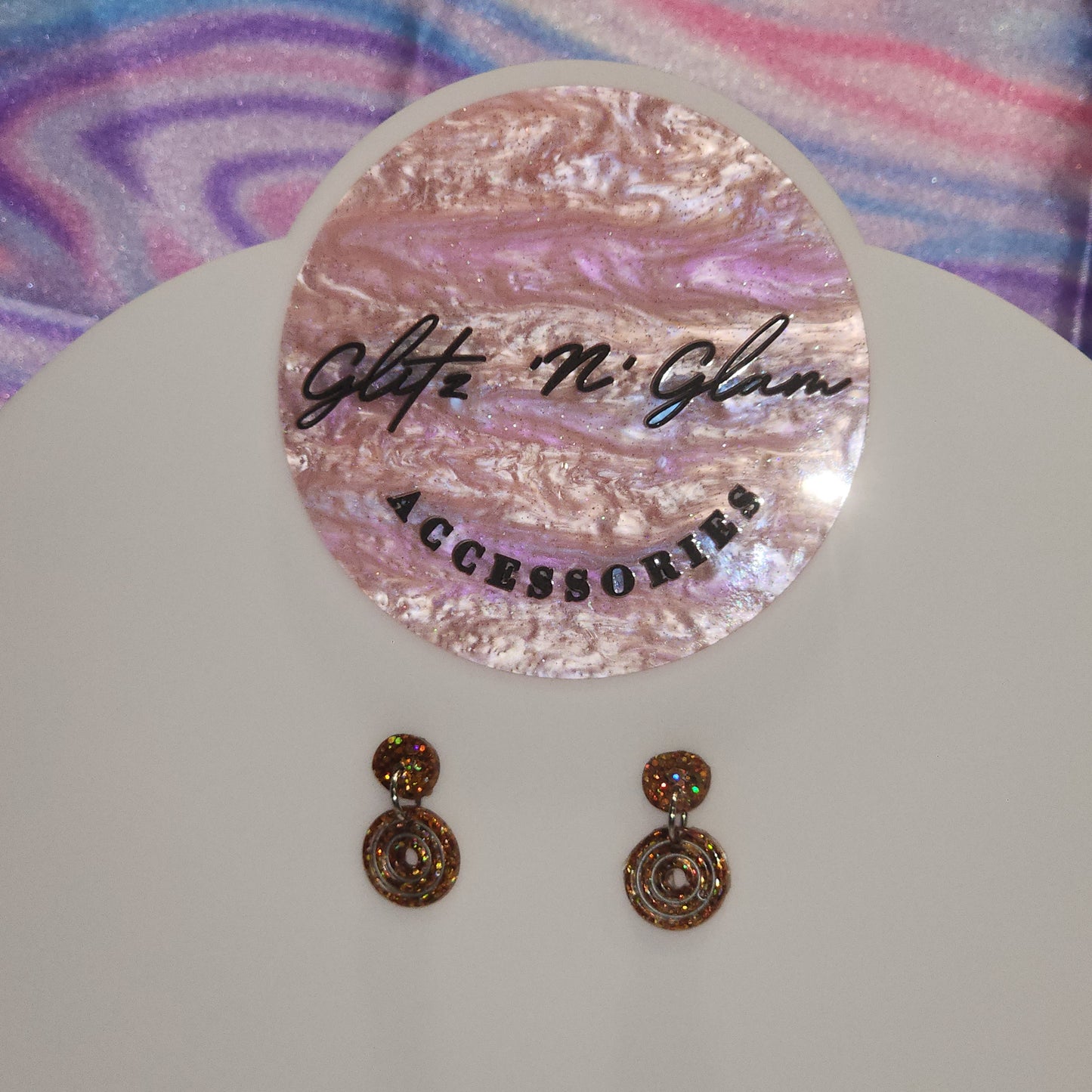 Circle #1 Dangle Earrings
