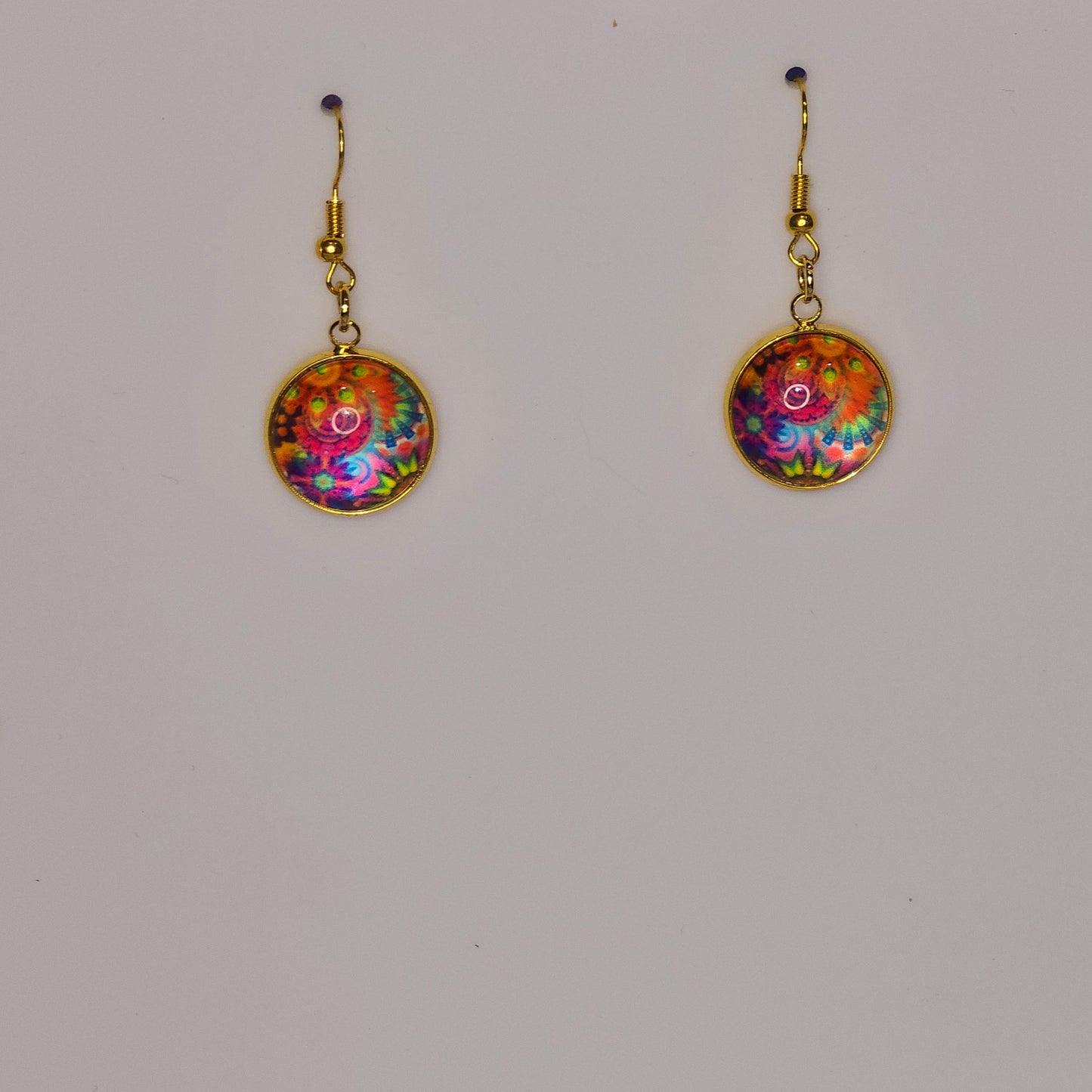 Gold Charm Dangle #05 Earrings