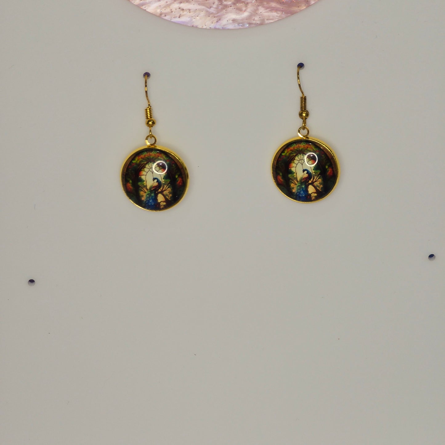 Gold Charm Dangle #01 Earrings