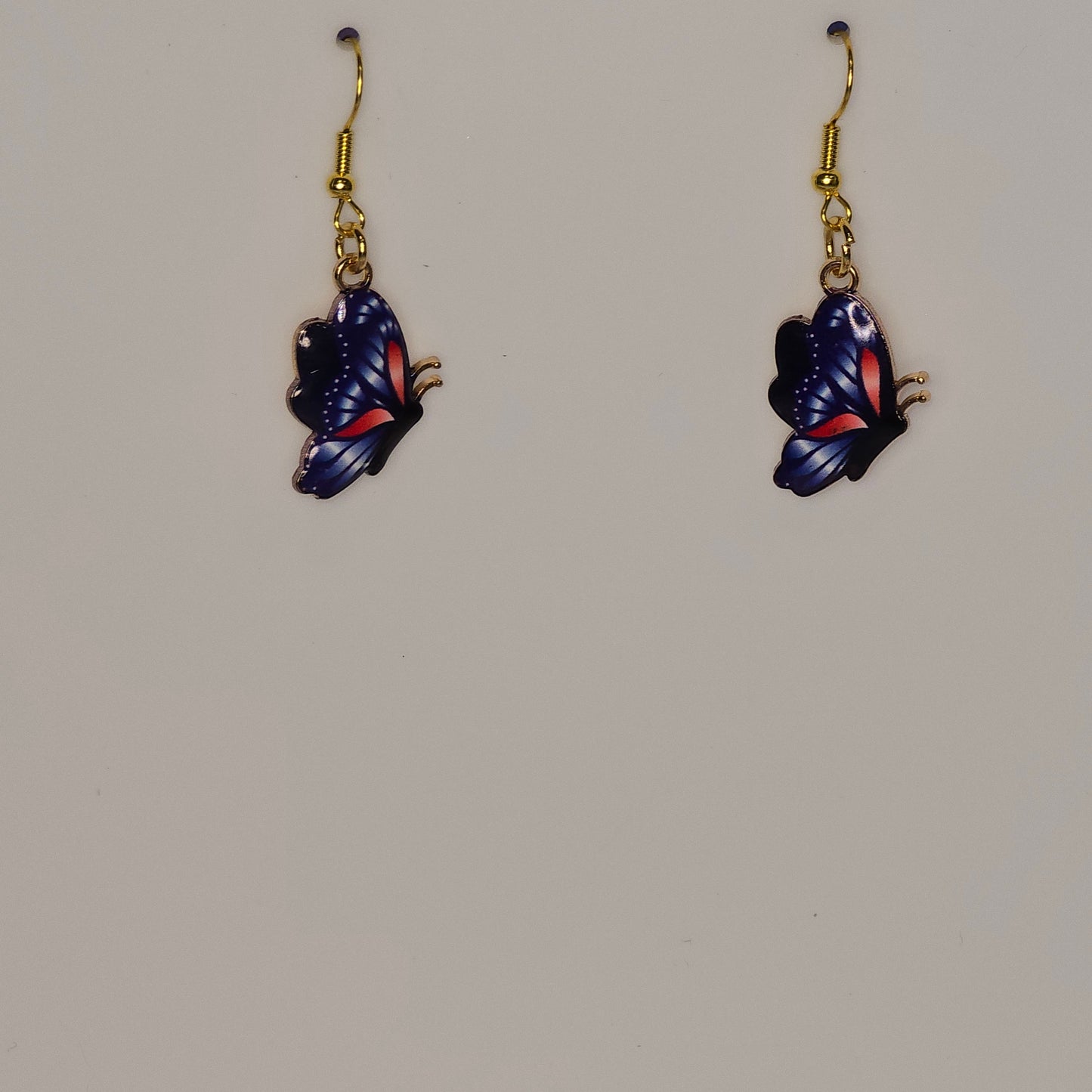 Butterfly Charm Dangle #02 Earrings