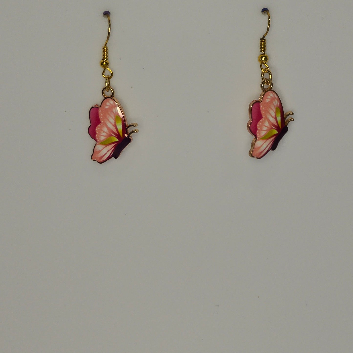 Butterfly Charm Dangle #08 Earrings