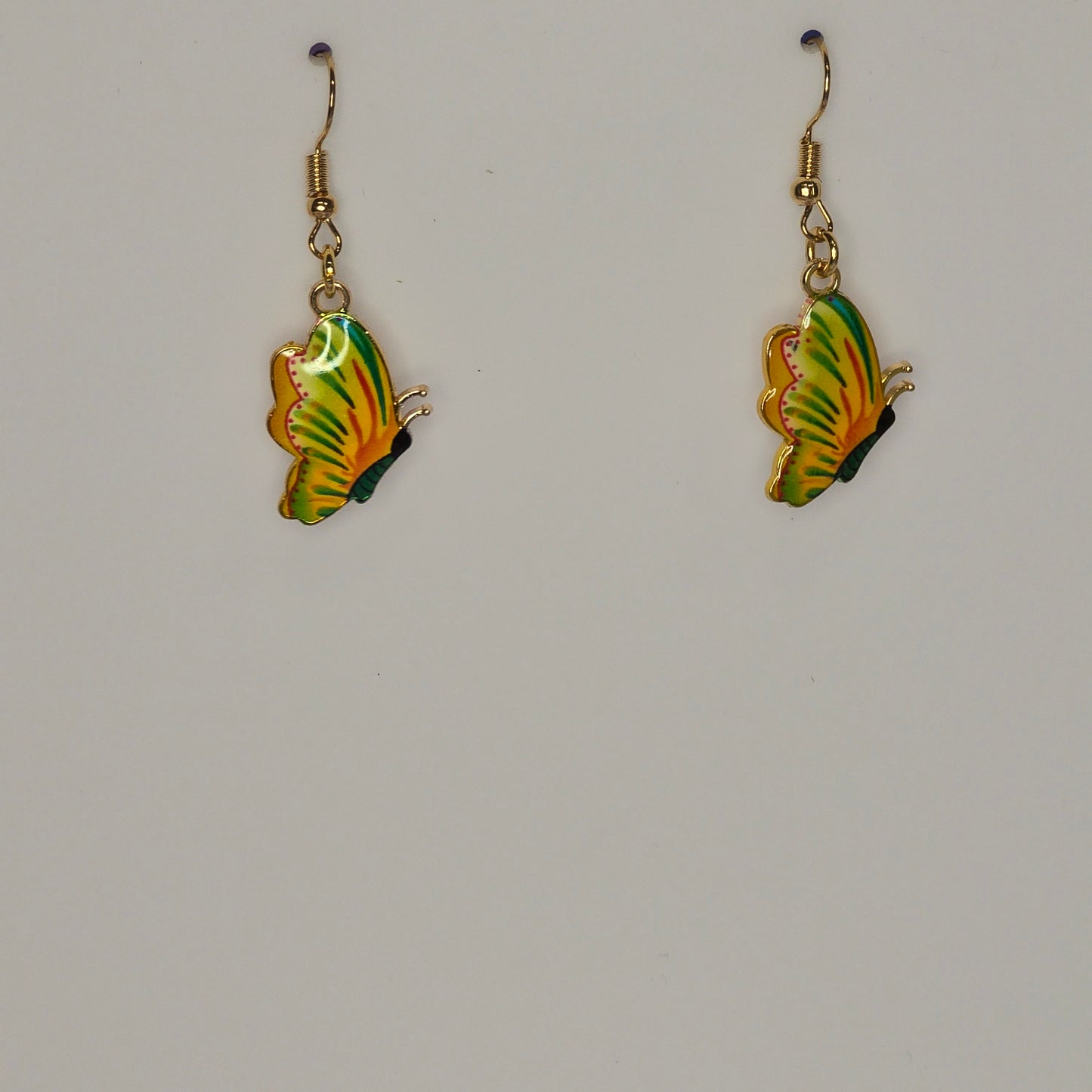 Butterfly Charm Dangle #01 Earrings