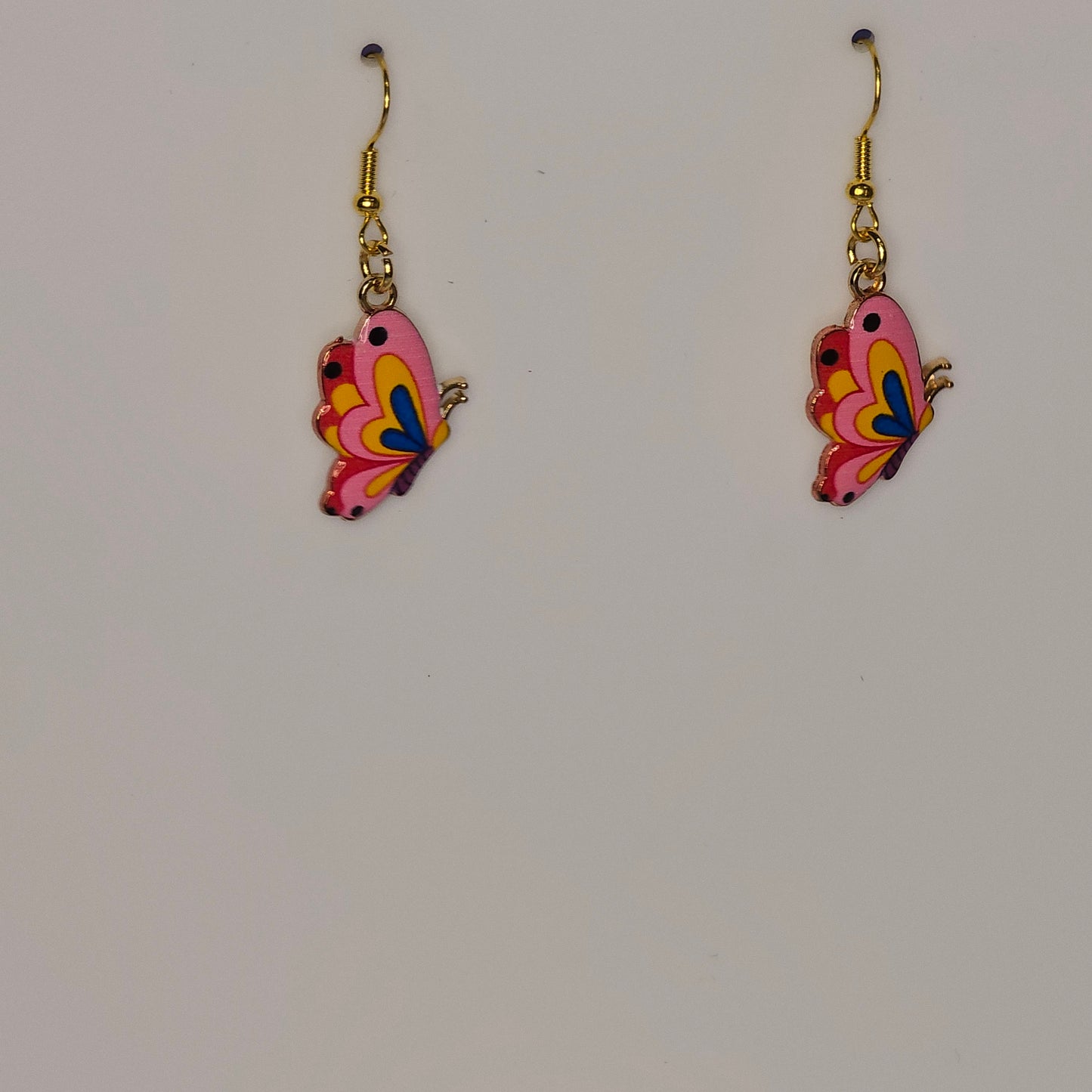 Butterfly Charm Dangle #04 Earrings