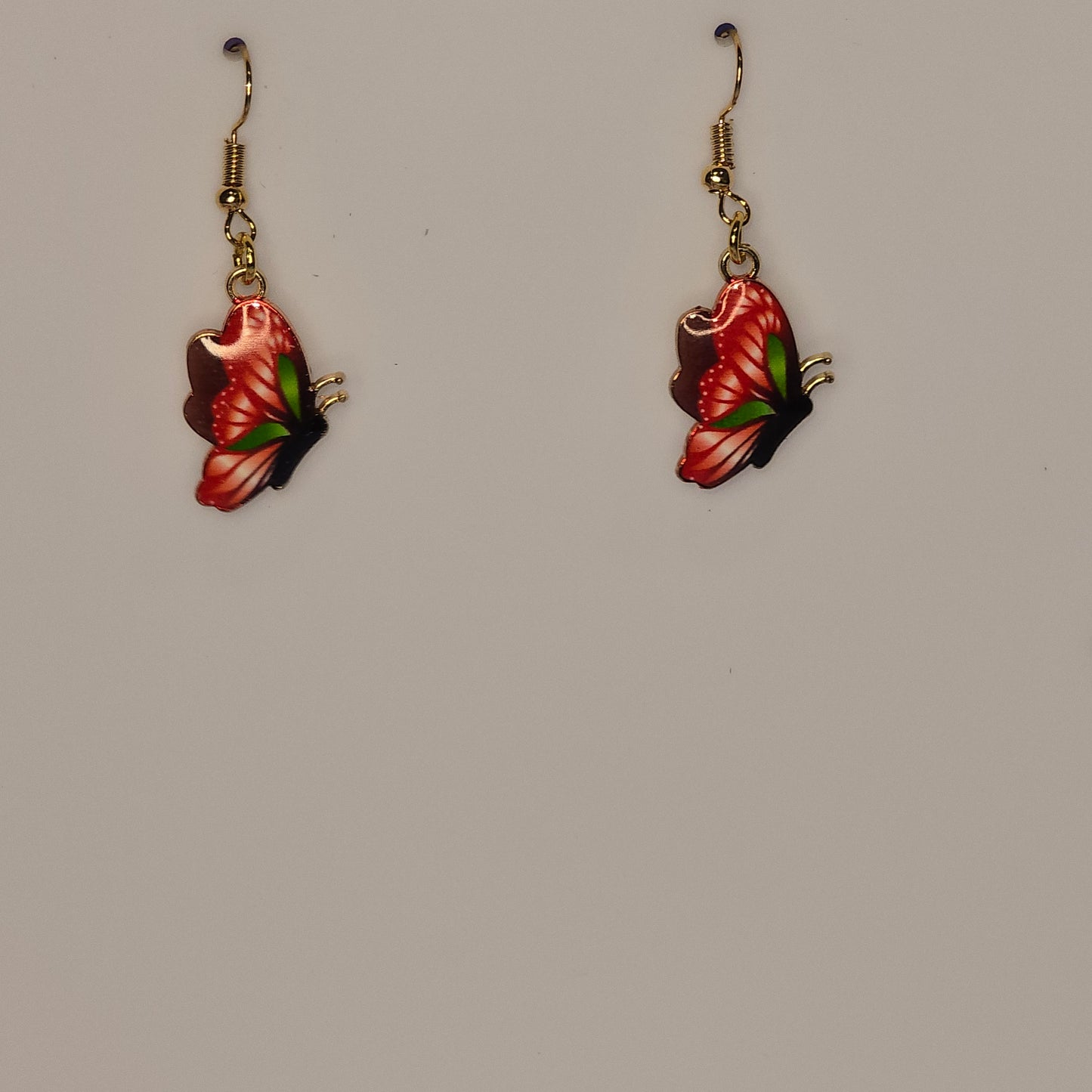 Butterfly Charm Dangle #03 Earrings