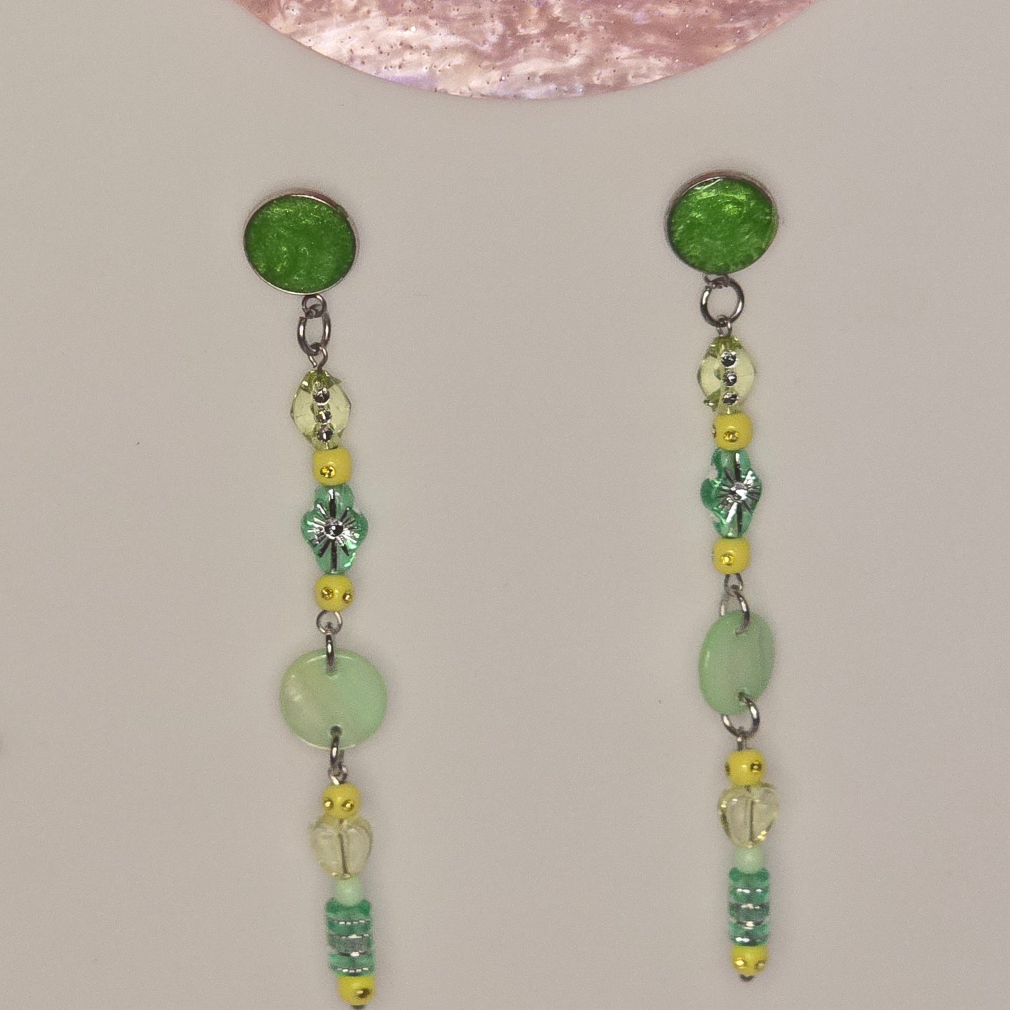 Beaded Dangle #210 Earrings