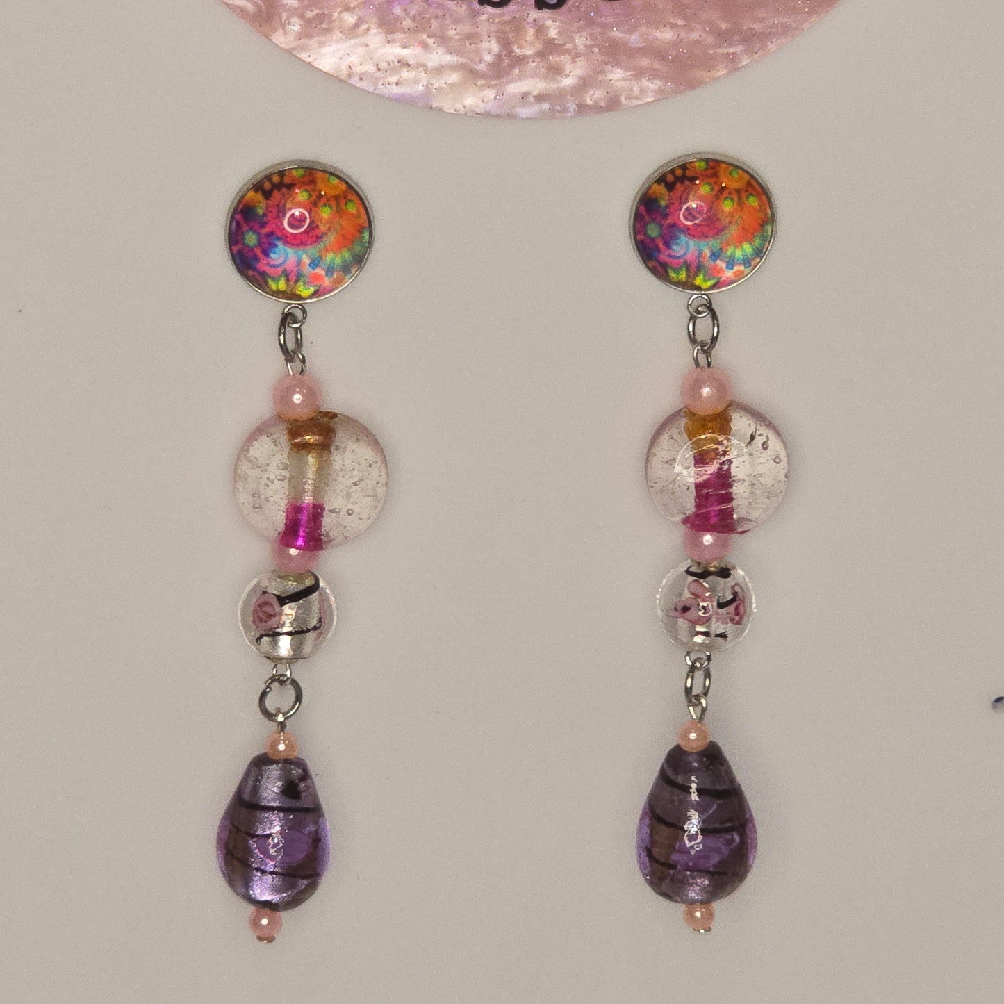 Beaded Dangle #205 Earrings