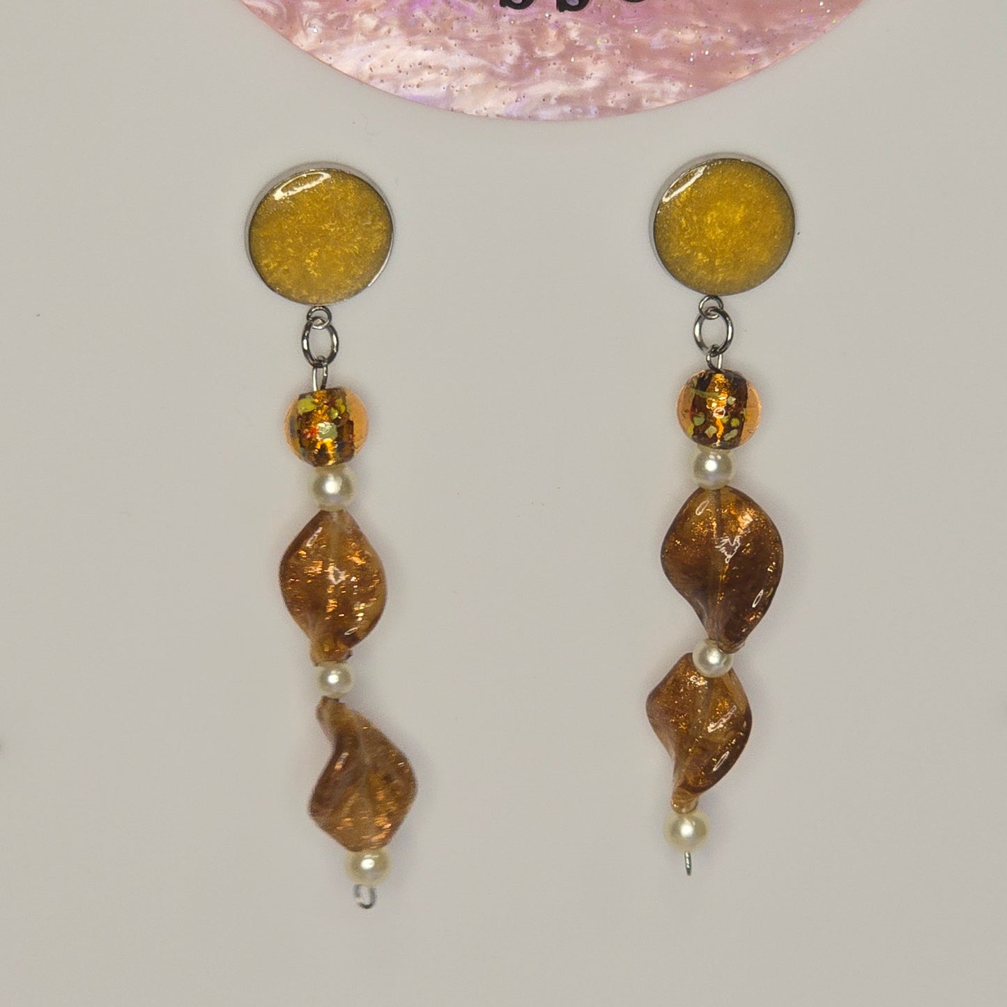 Beaded Dangle #195 Earrings