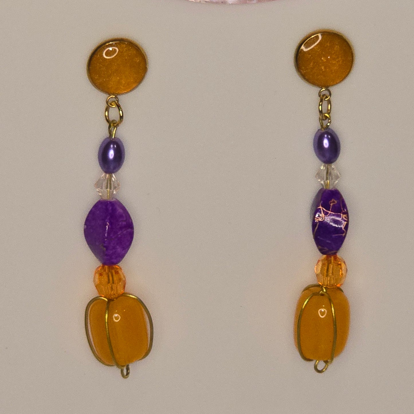 Beaded Dangle #162 Earrings