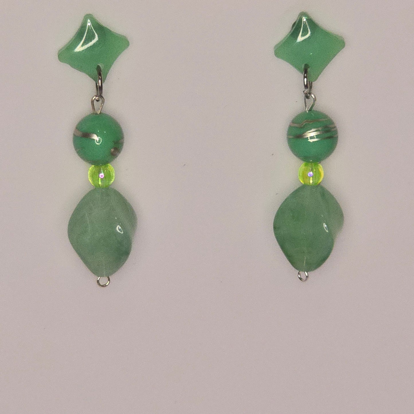 Beaded Dangle #153 Earrings