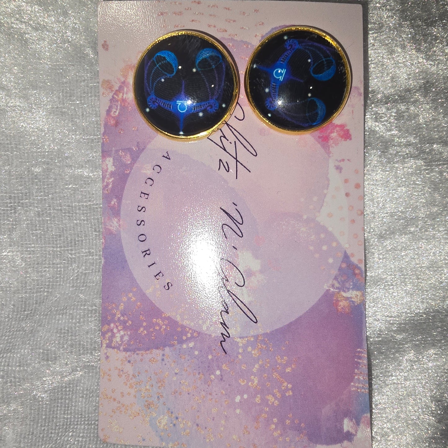 Star Sign Libra Earrings #3