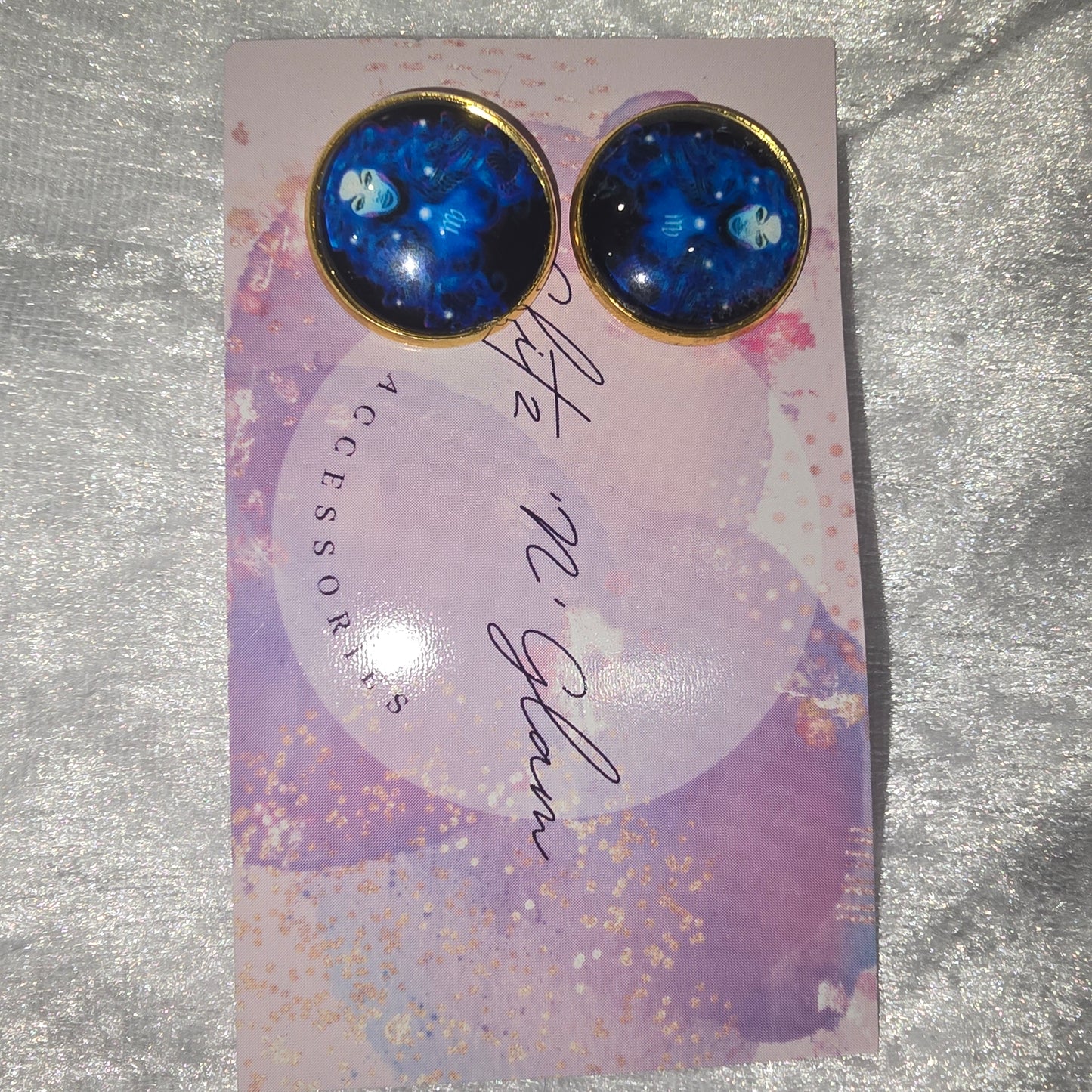 Star Sign Virgo Earrings #3