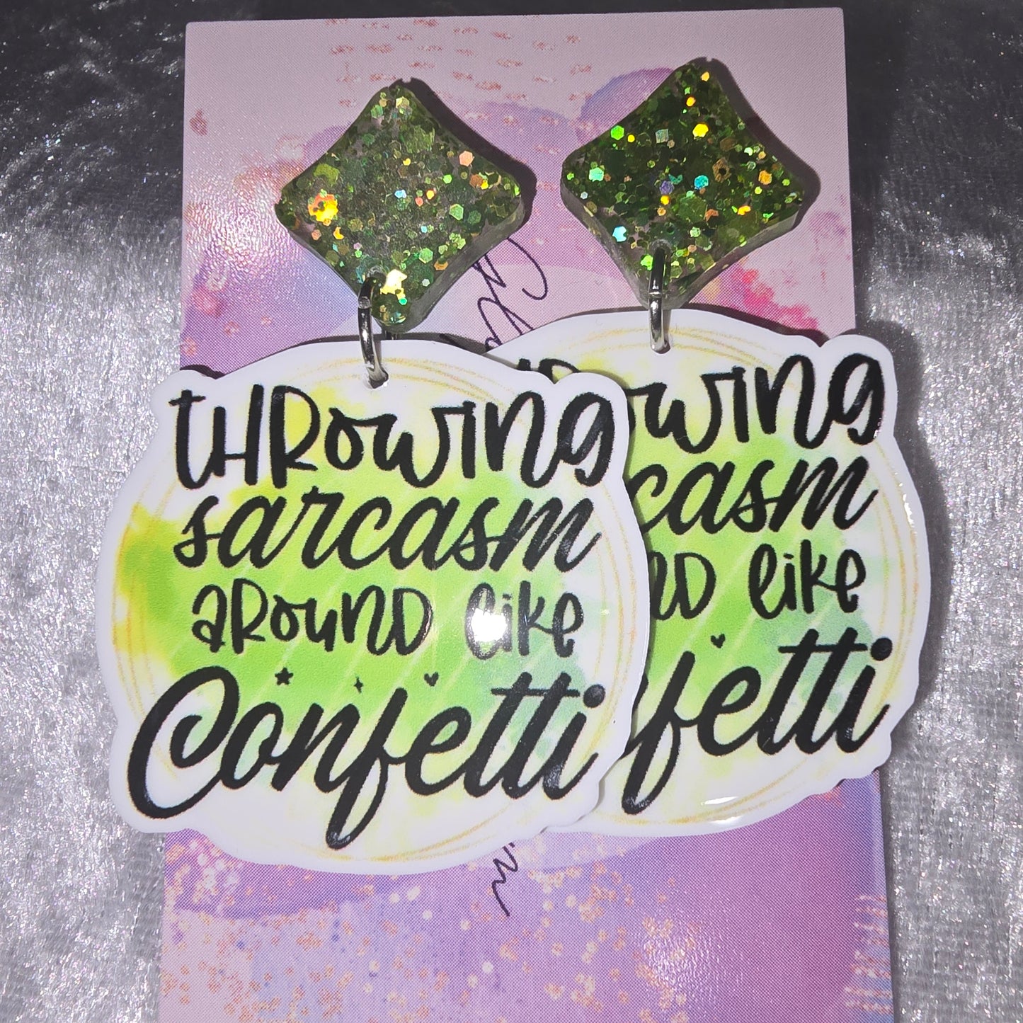 Throwing Sarcasm Around Like Confetti