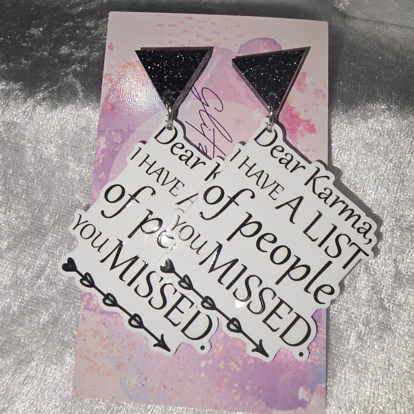 Dear Karm I Have A List Of People You Missed