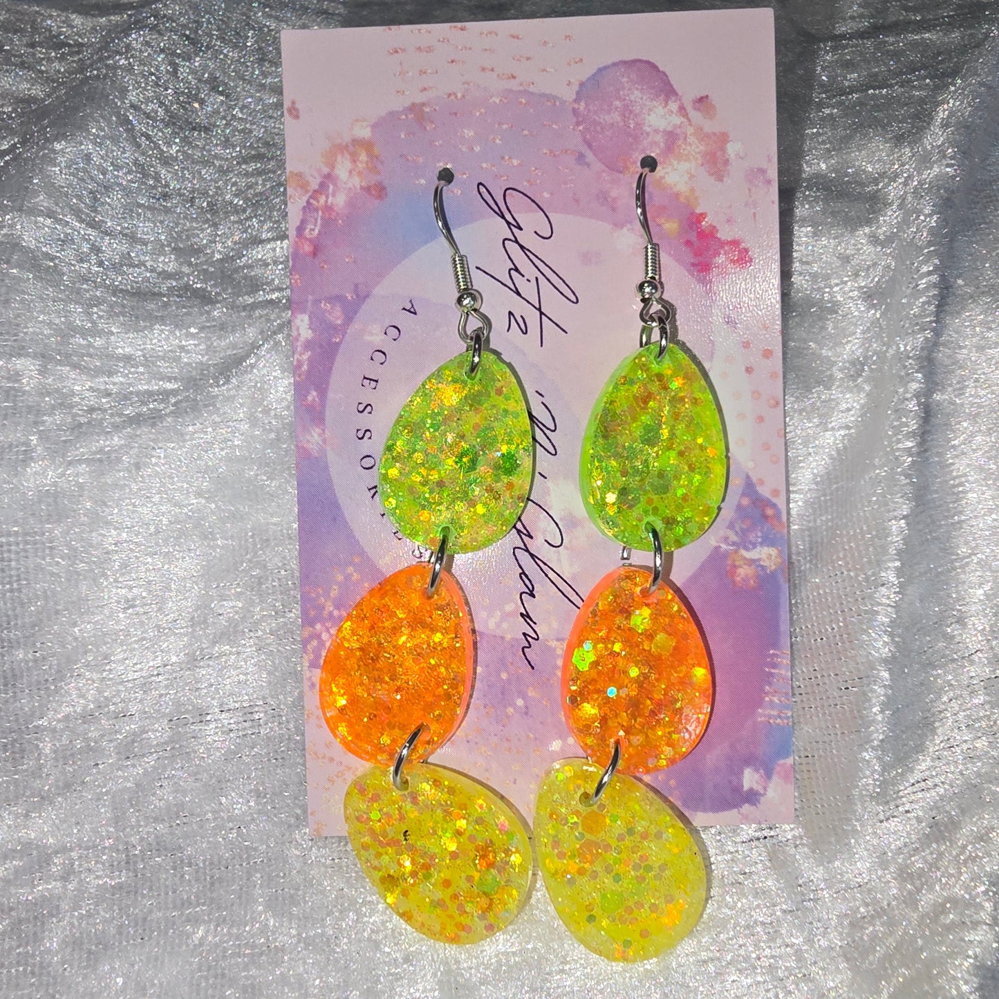 Easter Dangle Earrings #12