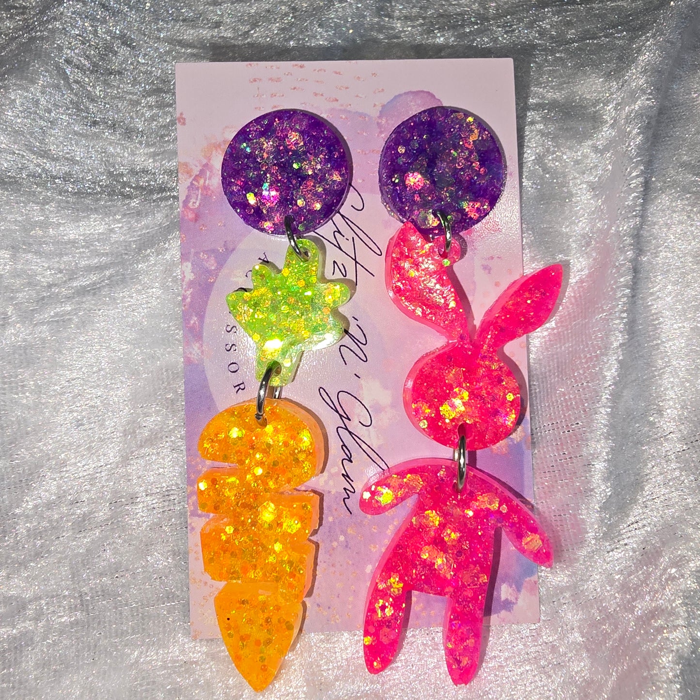 Easter Dangle Earrings #3