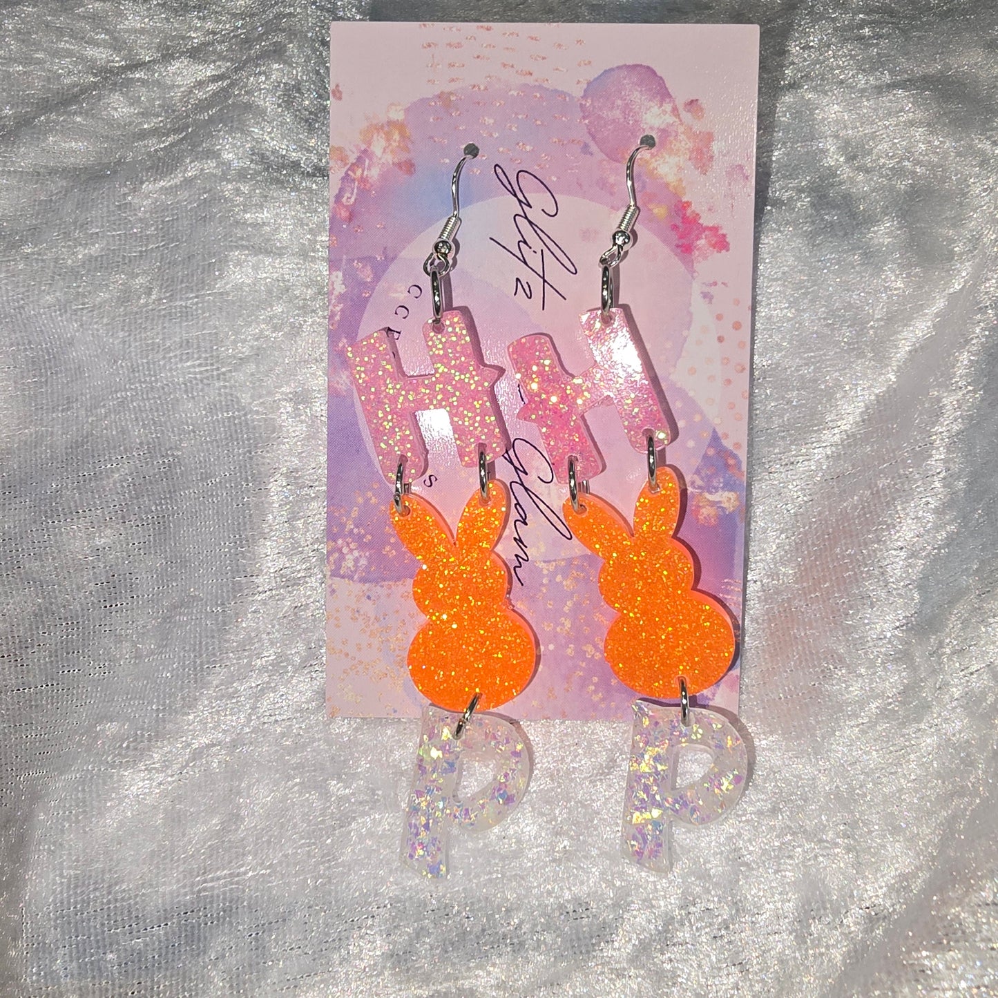 Easter Dangle Earrings #13
