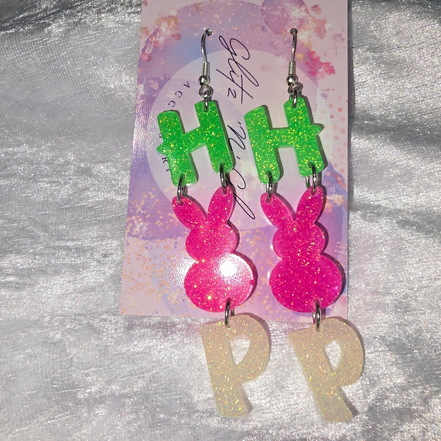 Easter Dangle Earrings #14