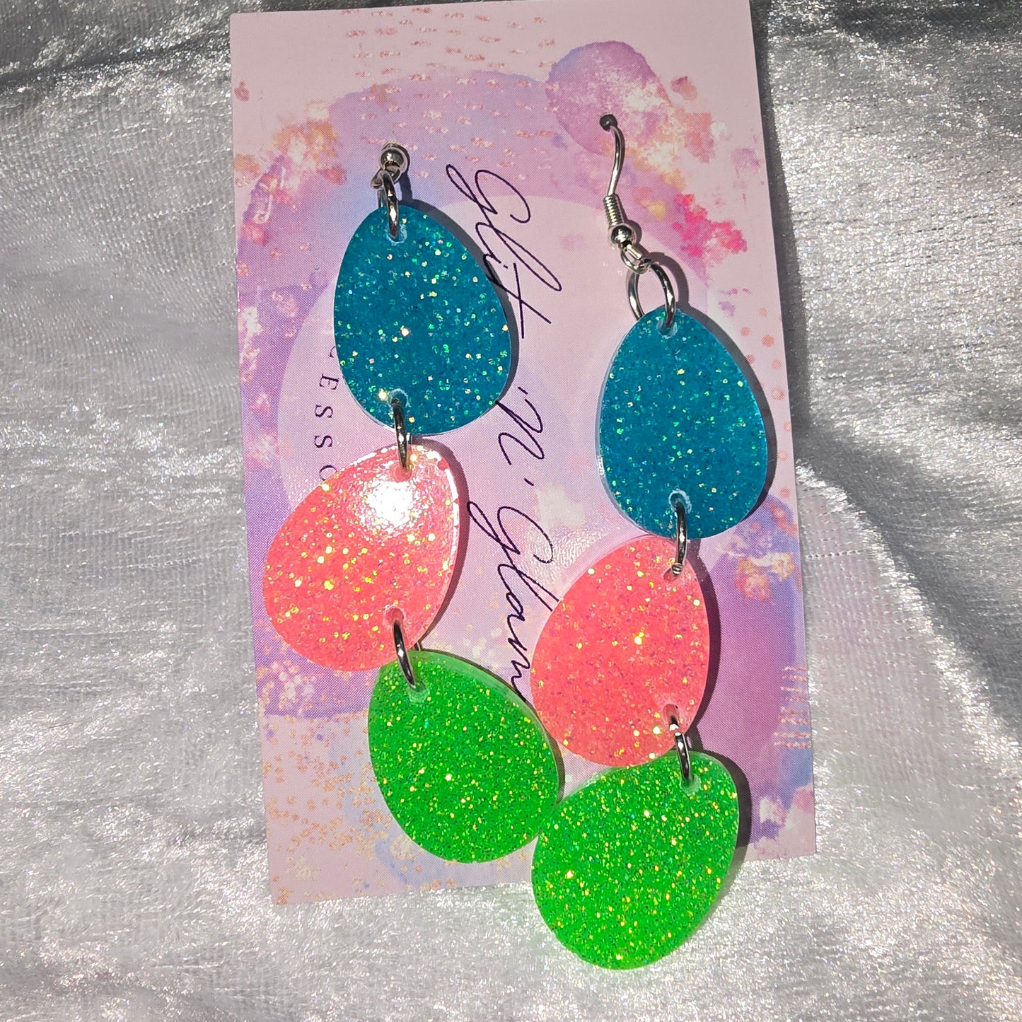 Easter Dangle Earrings #17