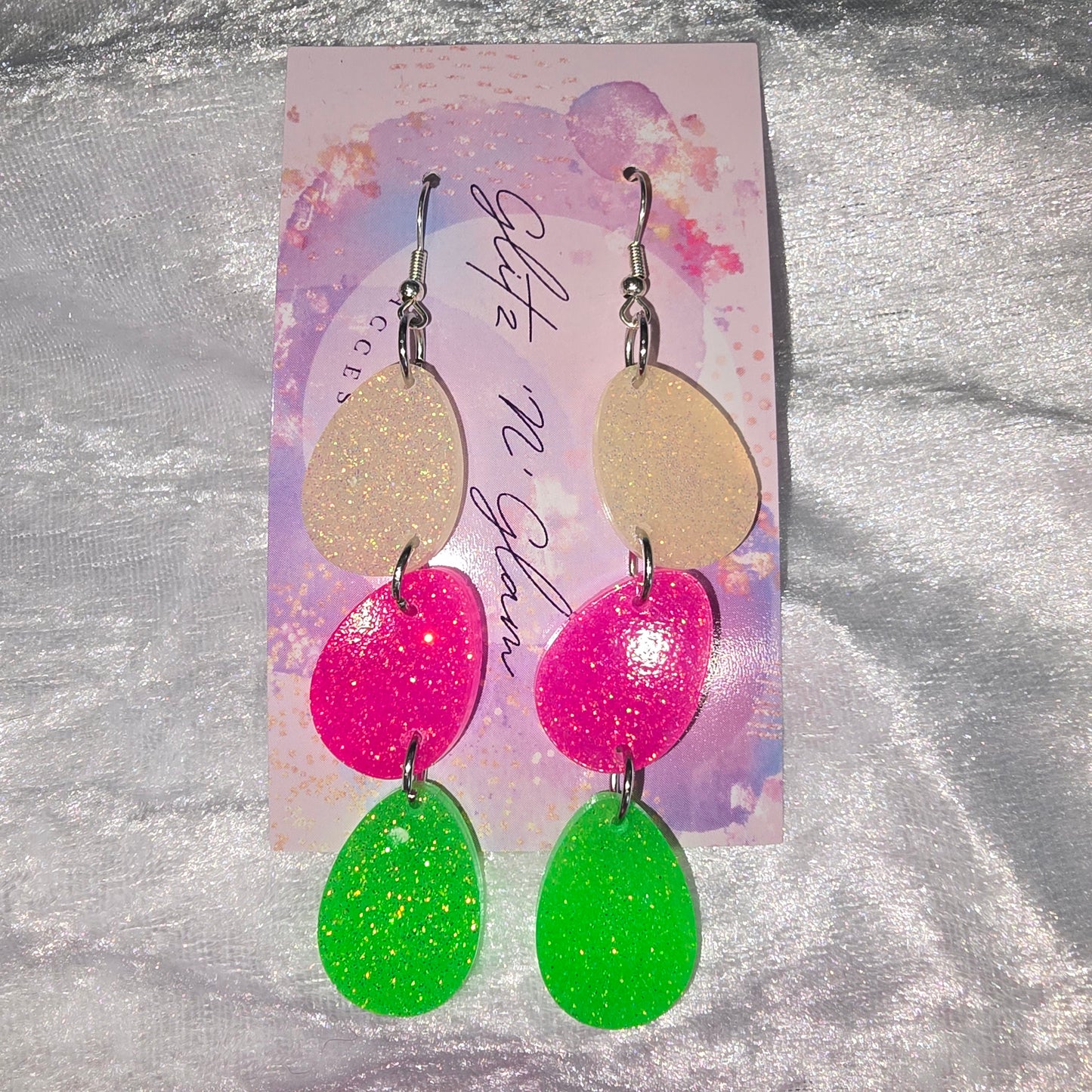 Easter Dangle Earrings #18