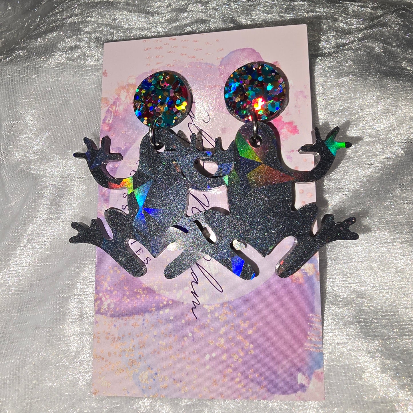Frog Dangle #05 Earrings