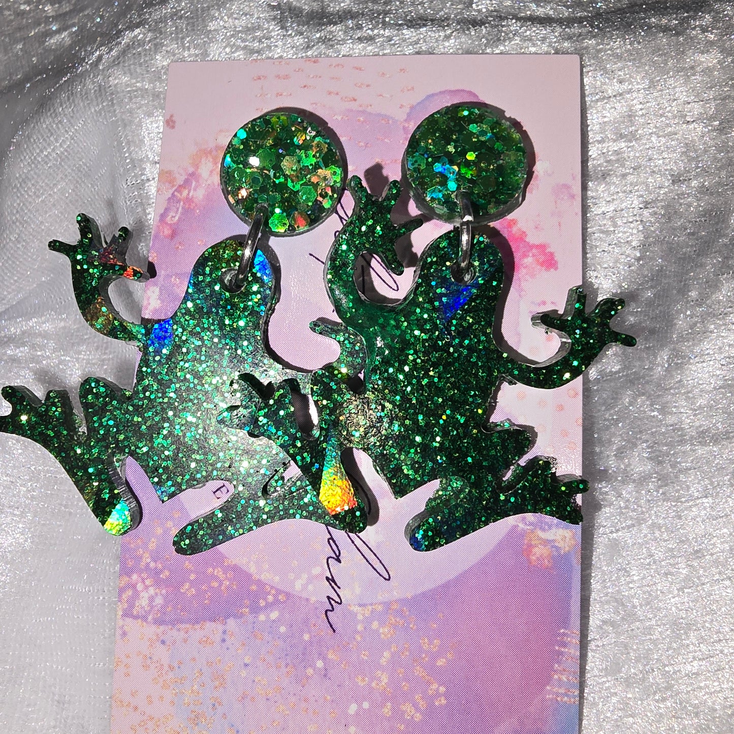 Frog Dangle #03 Earrings