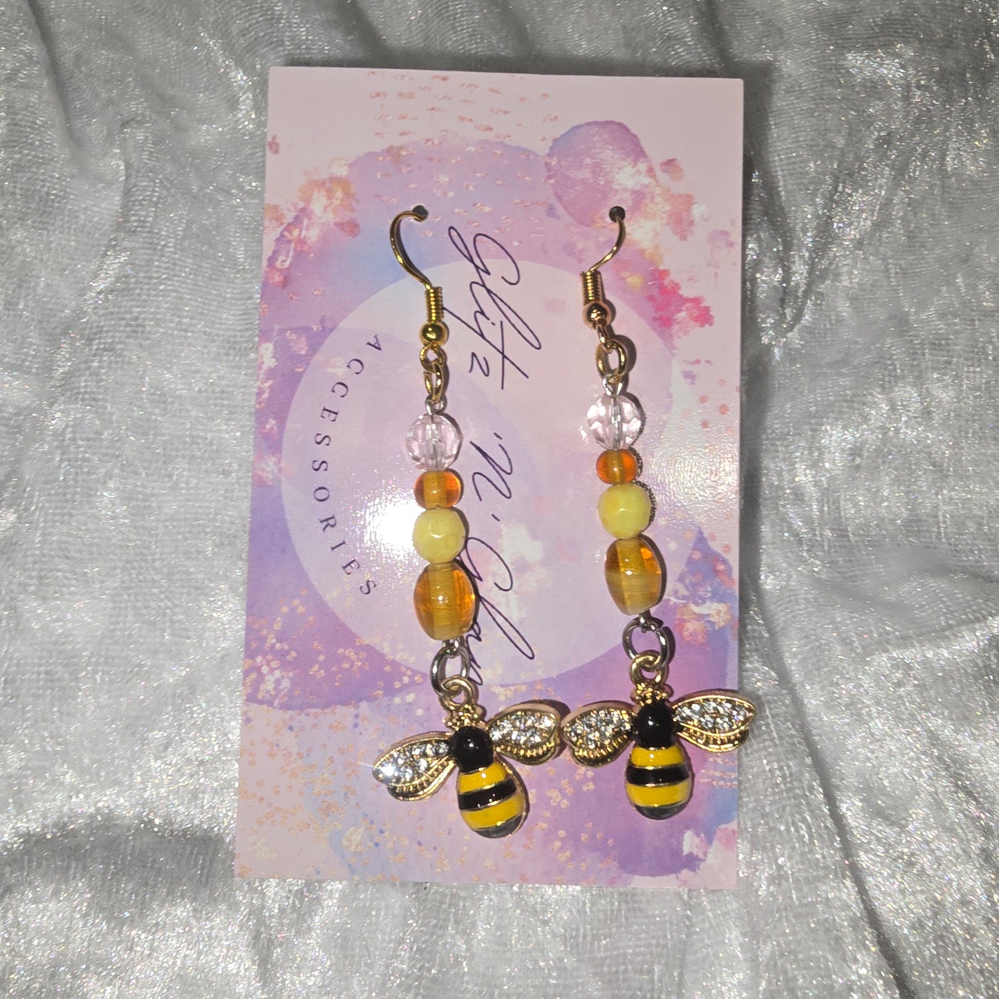 Enamel #29 Dangle Earrings