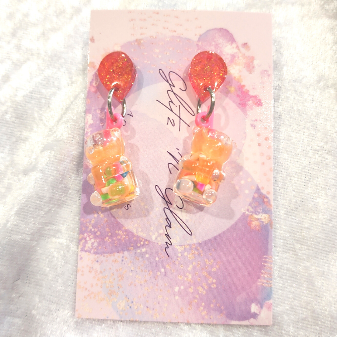 Gummy Bear Earrings