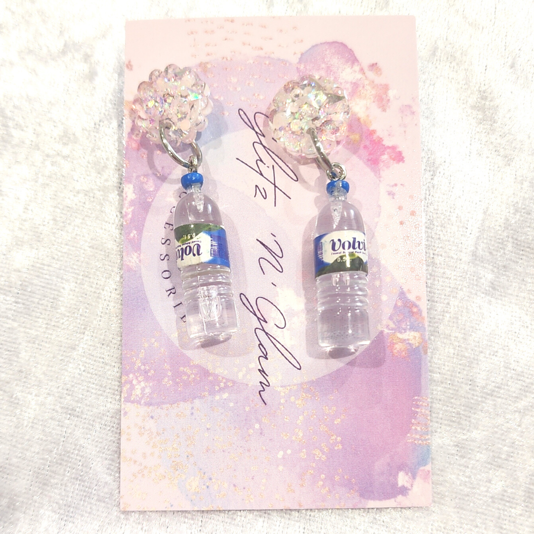 Water 2025 bottle earrings