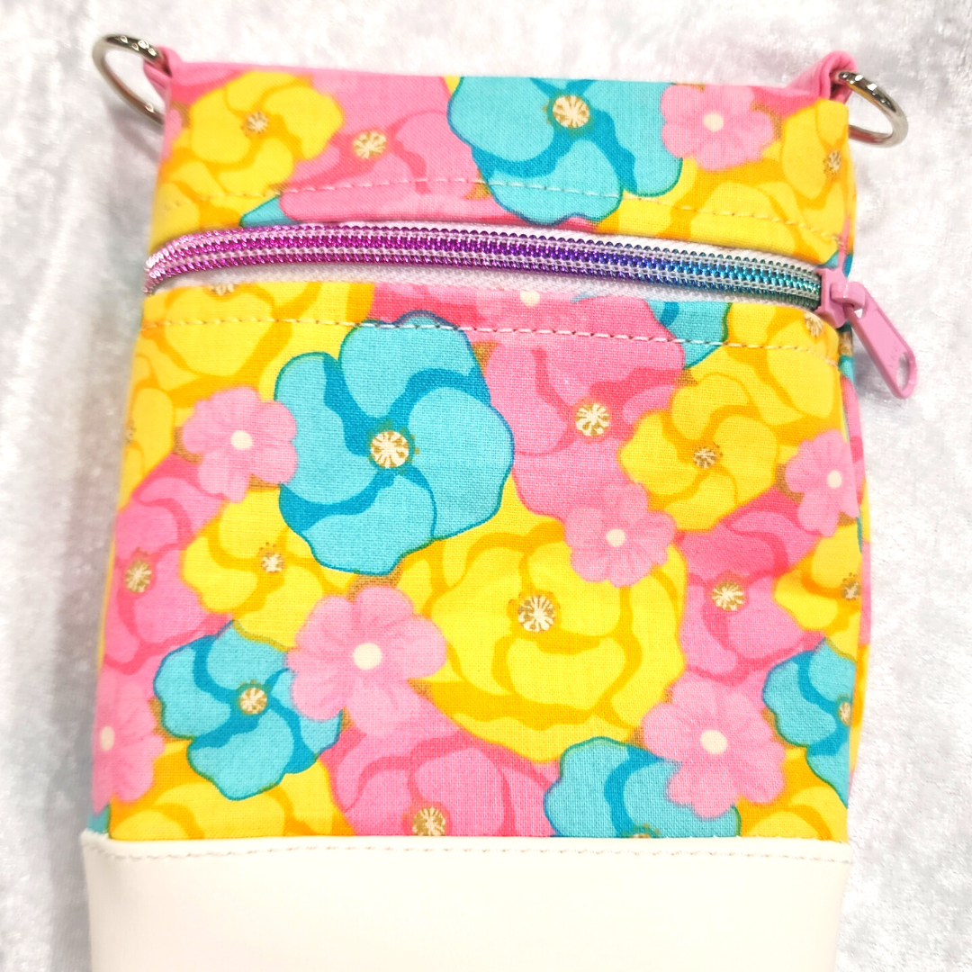 Flower Power Glitz Phone Bag