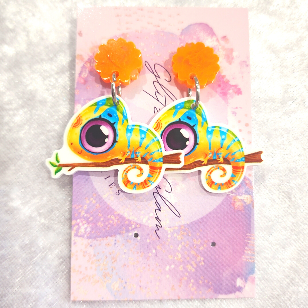 Chameleon Earrings