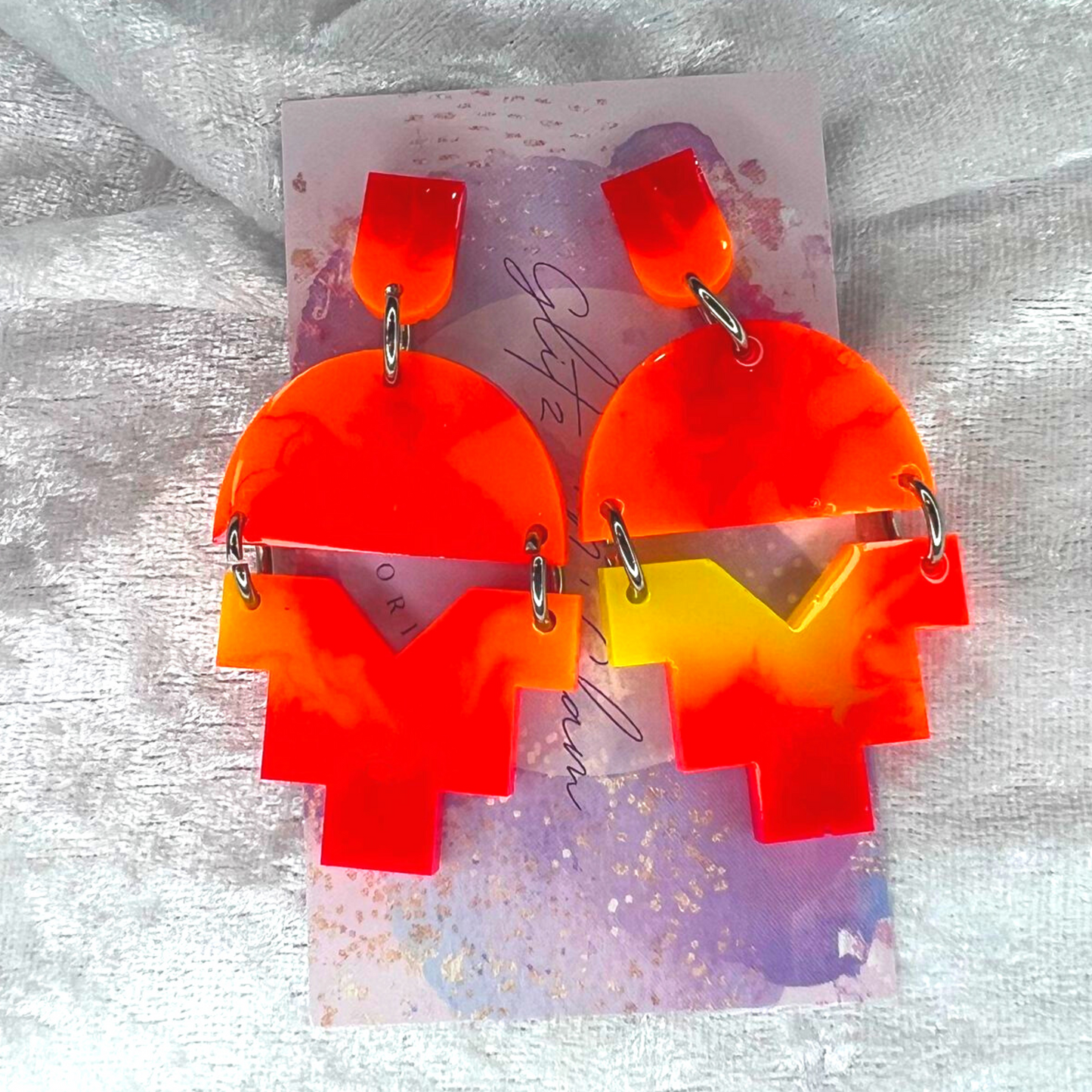 Geometric Dangle #12 Earrings