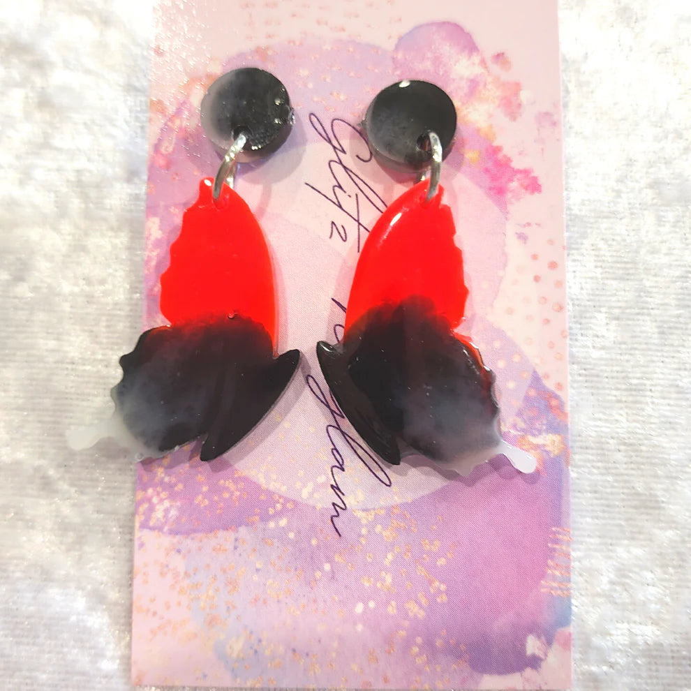 Butterfly Wing #24 Dangle Earrings