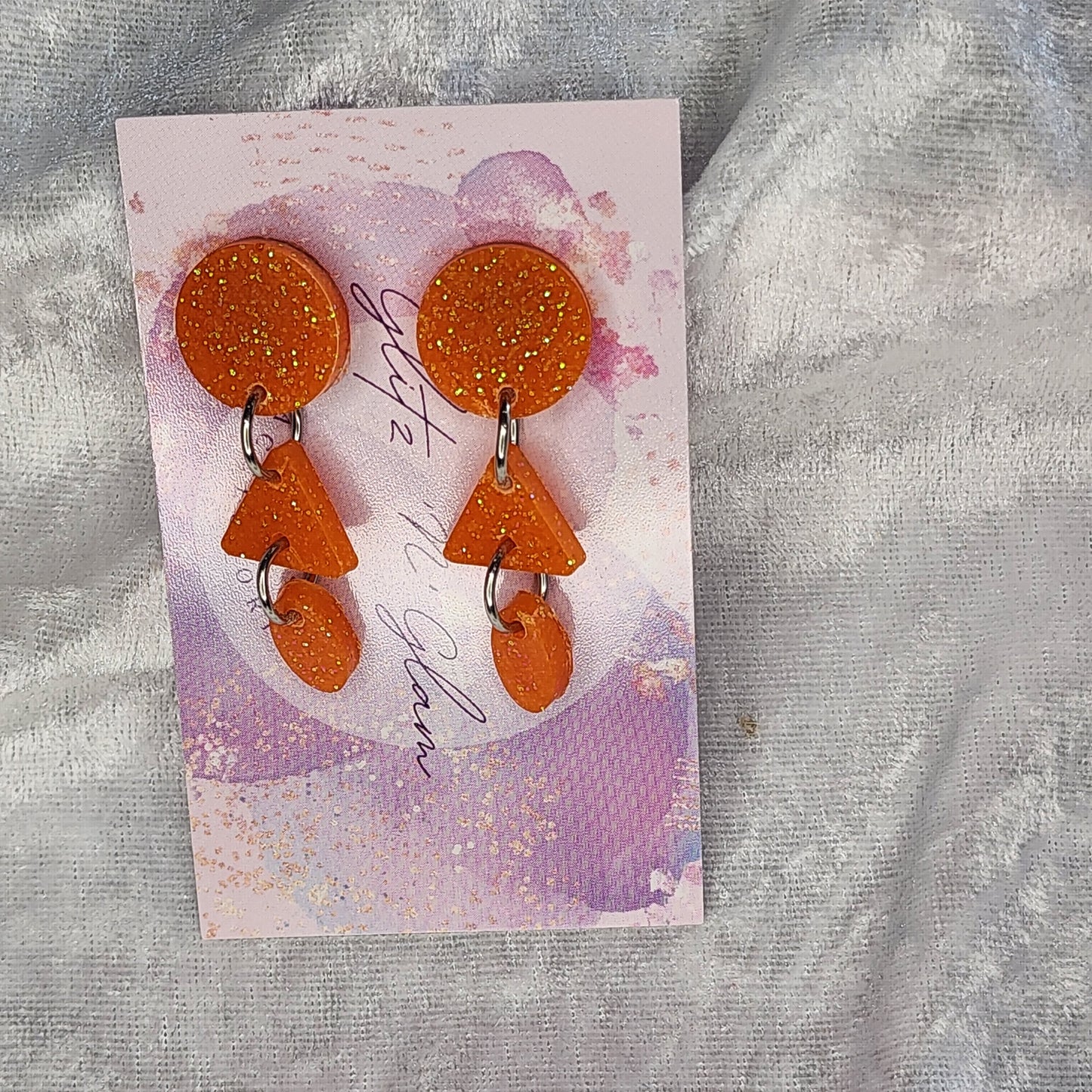 Mixed Shapes Drop #21 Dangle Earrings