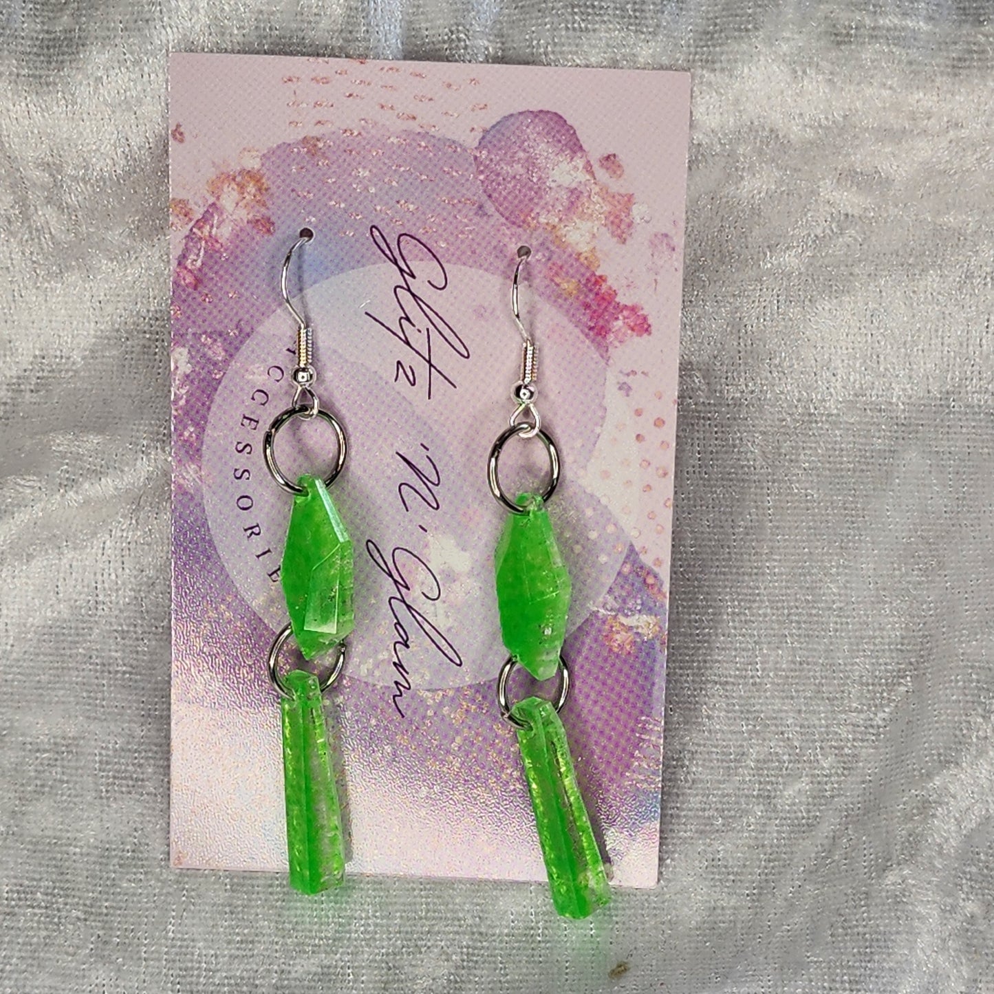 Mixed Shapes Drop #23 Dangle Earrings