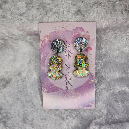 Jelly Blob #2 Dangle Earrings