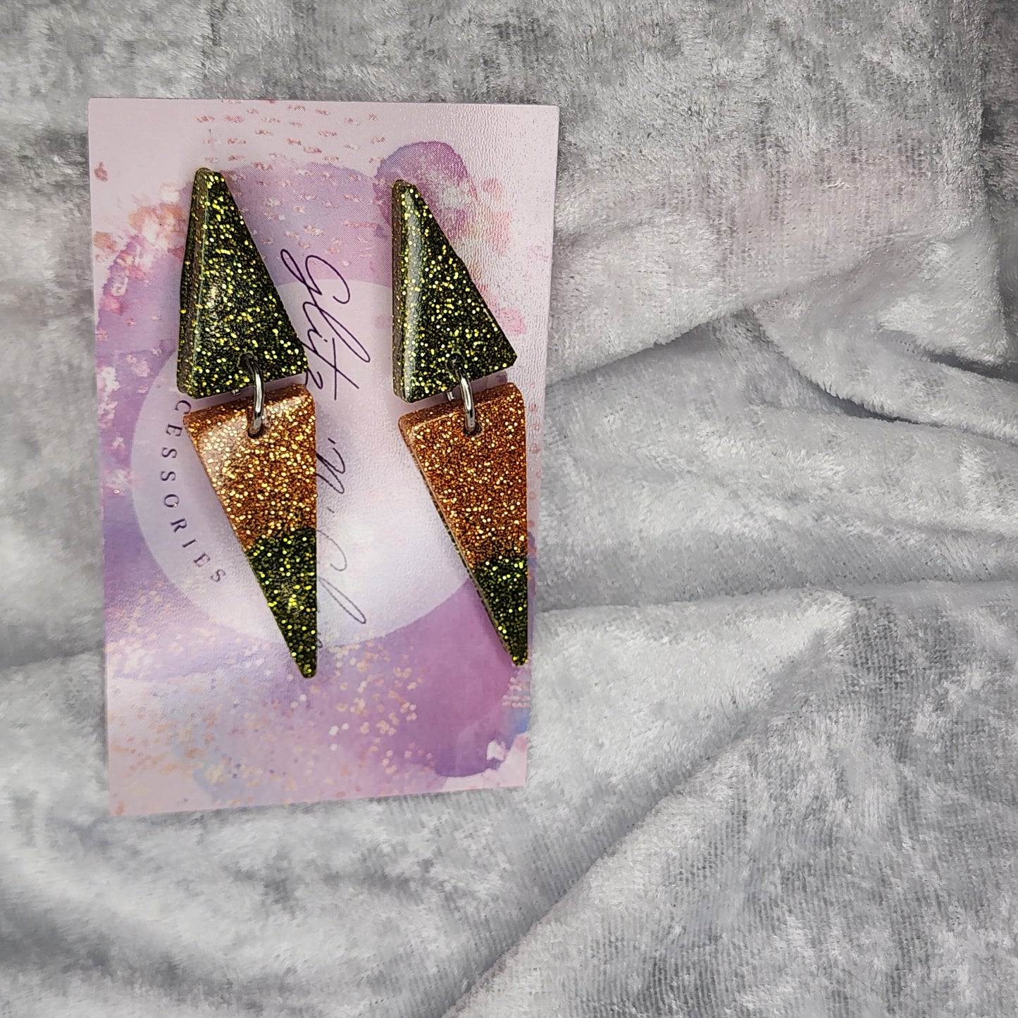 Double Point Drop #1 Earrings