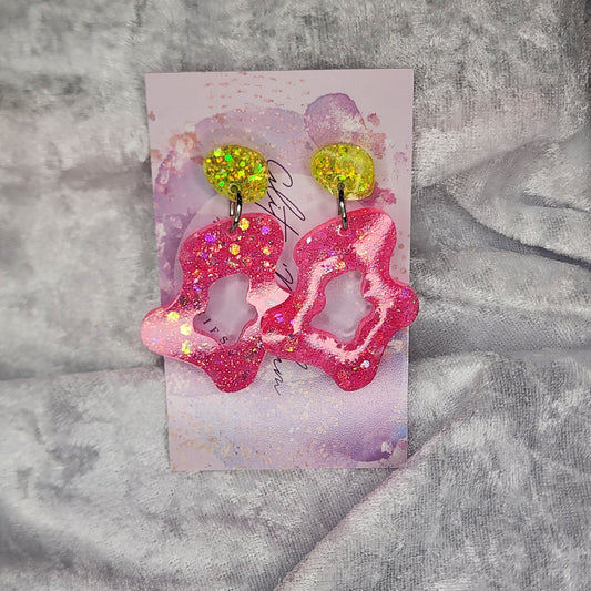 Jelly Splash #3 Dangle Earrings