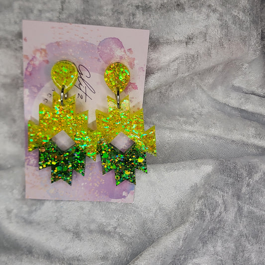 Aztec #3 Dangle Earrings