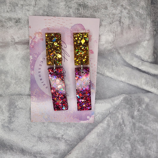 Rectangle Drop #4 Earrings