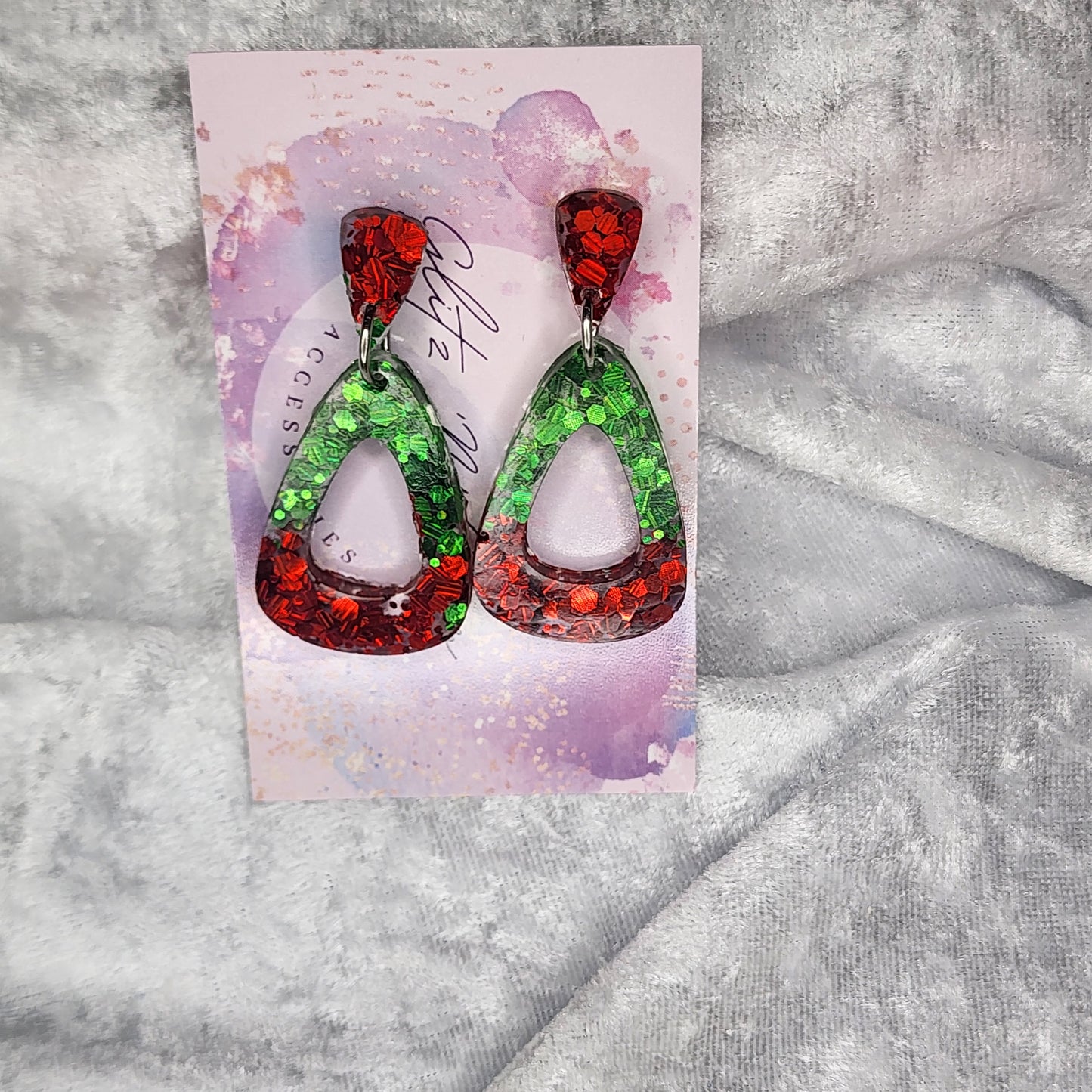 Hollow Droplet #18 Dangle Earrings