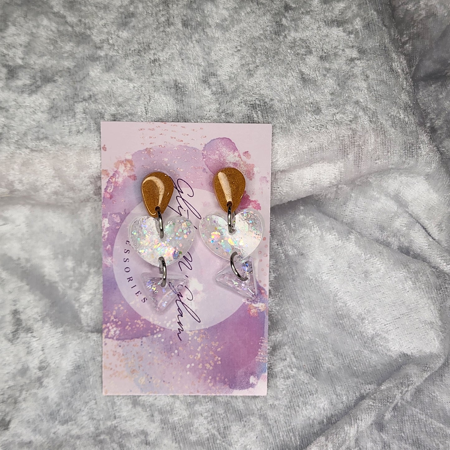 Mixed Shapes Drop #16 Dangle Earrings