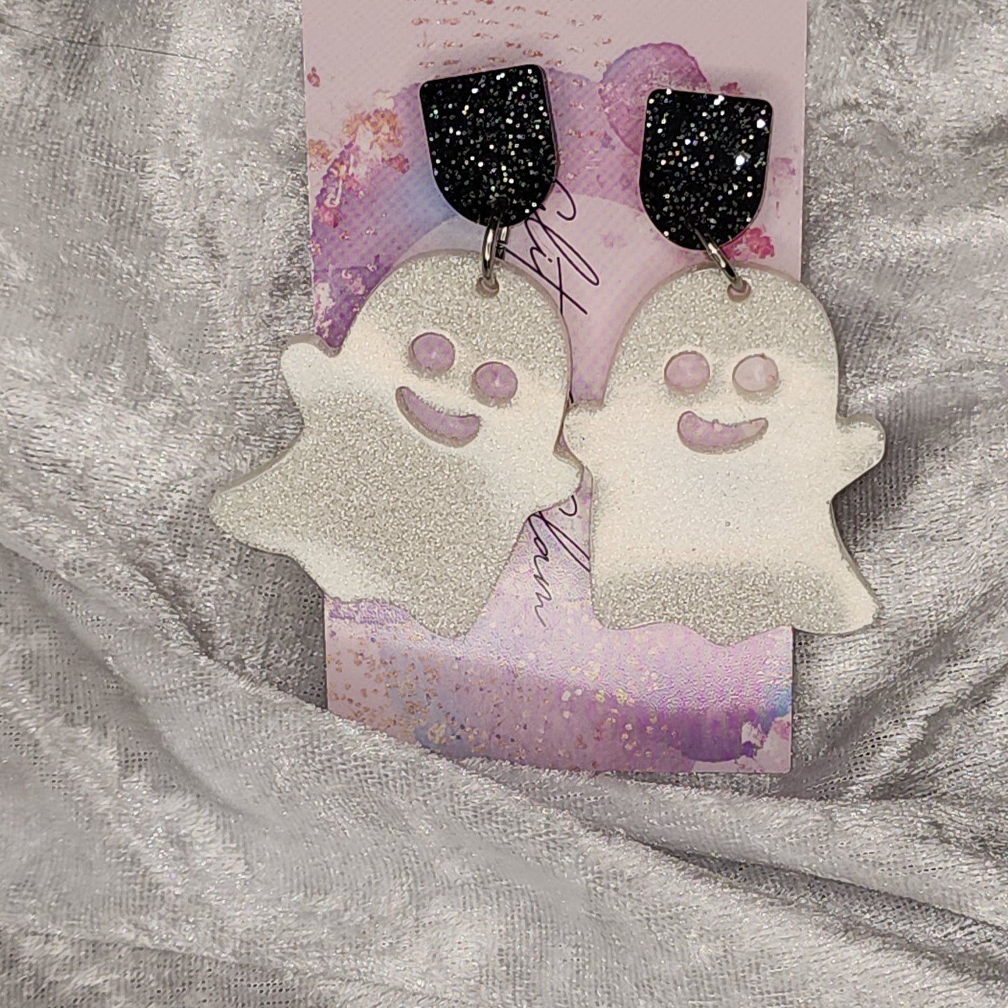 Ghosts #6 Dangle Earrings