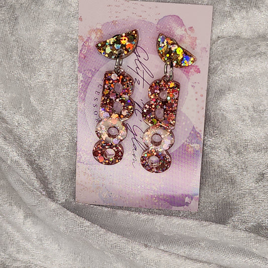 Boo #7 Dangle Earrings