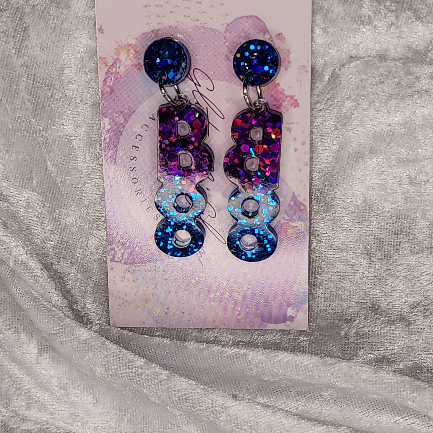 Boo #8 Dangle Earrings