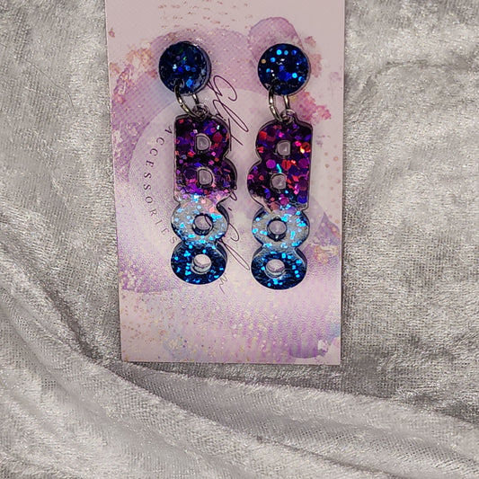 Boo #8 Dangle Earrings